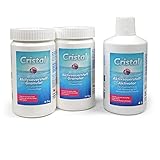 Cristal - 2X 1,0 kg Aktivsauerstoff Granulat + 1x 1,0 l Aktivsauerstoff...