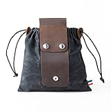 Tasche für Futtersuche Zusammenklappbar für Wandern, Faltbare Canvas Bushcraft-Tasche...