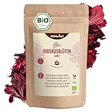 Hibiskusblüten Bio ganz getrocknet 1000g | leicht säuerlich-fruchtiger Geschmack | in...