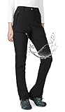Wespornow Damen Wanderhose Wasserdicht Thermohose Gefüttert Outdoorhose...