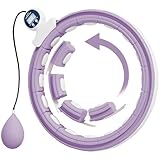 SPORTNOW Smart Hula Hoop Reifen Erwachsene mit Gewicht Kugel Zähler 16 Knoten (76-113cm)...