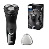 Philips Shaver Series 3000X – Elektrischer Nass- und Trockenrasierer für Männer in...