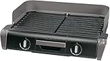 Tefal Elektrogrill Family TG8000 | Tischgrill/BBQ | zwei getrennte Grillroste mit...