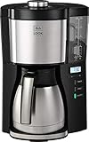 Melitta 1025-18 Look V Timer Filter-Kaffeemaschine mit Thermo-Kanne und...