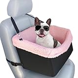 Large Cozy Boost Hundeautositz mit Sicherheitsgurt, für kleine bis mittelgroße Hunde,...