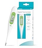 Digitales Fieberthermometer, Rektal, Oral, Achselthermometer Fieber Thermometer für Baby...