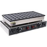 Mini-Pfannkuchen-Bäckermaschine, kommerzielle elektrische Antihaftbeschichtung für 50...