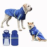 Haustier-Regenmantel, Hunde-Regenmantel, wasserdichte Kleidung (XX-Large)