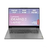 Lenovo IdeaPad 3 Laptop | 17.3' Full HD Display | AMD Ryzen 5 5625U | 8GB RAM |...