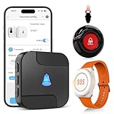 CallToU WiFi Tuya Smart Notfallknopf für Senioren,tragbares Notfallarmband...