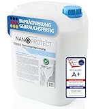 Nanoprotect Steinimprägnierung | 10 L für ca. 80 – 120 m² | Vorbeugend gegen...