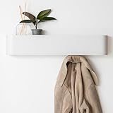 Kazai. Wandgarderobe 'Toke' | Moderne Design-Garderobe mit verdeckten Wandhaken |...