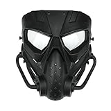 Gunyoo Alien Airsoft Maske Full Face Tactical Maske mit Augenschutz Schlagfest für...