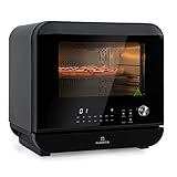 Klarstein 18 L Heißluftfritteuse, Airfryer mit Dampf- und Trocknungsfunktion, Schnelle...
