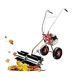 Kehrmaschine Benzin, 1250W 2-Takt 43CC Handkehrmaschine, 1.7 PS, 60cm Nylon-Bürstenkopf,...