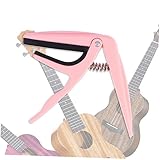 COOPHYA Stimmgerät für akustische Ukulele E-Gitarre Mandolinenklemme Metal Guitar Capo...
