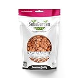 Seba Garden Kalifornische Mandeln roh - ganz natürlich - Druckverschlussbeutel...