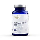 3er Pack Vita World Calciumcitrat 500mg 360 Kapseln Apotheker-Herstellung Calcium citrat