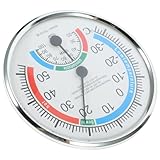 SEWOART Garten thermometer digitale Temperaturanzeige Außenbereich für Terrasse wand...