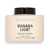 Revolution Beauty London, Loose Baking Powder, Prolongs Makeup Wear, Brightening...