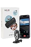 SJCAM C100+ Kleine Action-Taschenkamera Wearable, 4K30fps WiFi Kamera,...