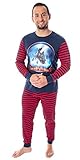 The Polar Express Train Men's Pajama Sets Tight Fit Cotton Pajamas (Small)