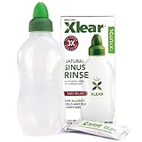 Xlear Nasendusche System mit Xylitol – Natürliche Nasenspülung mit Xylitol für...