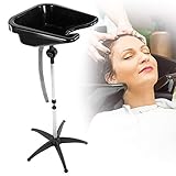 Cocoarm Mobiles Waschbecken Friseur Waschbecken Mobil Rückwärtswaschbecken...