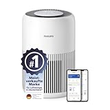 Philips Luftreiniger 900 Serie, HEPA NanoProtect + Aktivkohlefilter, CADR 250m³/h für...