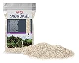 Amtra Ivory White Quartz – feiner weißer Quarz-Aquariensand, für Süß- oder...