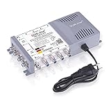 DUR-line MS 5/8 G-HQ - Multischalter - Made in Germany - SAT Multischalter für 8...