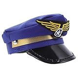 TOYZFRIENDY Kreative Halloween Haustiermütze für Hunde und Katzen Blaue Cosplay...