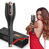 BUJIYI Lockenstab Automatisch,Lockenstab Große Locken mit 4 Einstellbare...