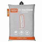 Siena Garden D41181 AquaShield Ampelschirmschutzhülle, silber-grau, mit Active...