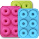 HQYBZP 3 Stück Donuts Backform,Donut Maker,Donut Backform,Donutform,Donuts Mit...