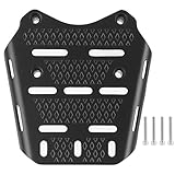 Gepäckträger hinten, Dioche Black Motorrad Gepäckträger hinten CNC Aluminiumlegierung...