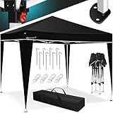 KESSER® Pavillon 3x3m | wasserdicht | inkl. Tasche | Pop-Up Klicksystem |...