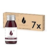 Bergblut Bio Rote Beete Shot Box – 7 x 60 ml Rote Beete Saft Bio | Fruchtiger Shot mit...