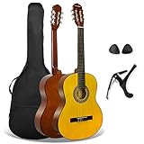 3rd Avenue XF 4/4 Flamencogitarren-Starterset in Normalgröße, Konzertgitarre...