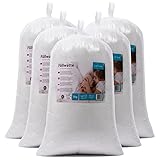 Estika® Füllwatte - 5 kg - Weiß - Waschbar, Kissenfüllung, Füllwatte für...