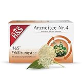 H&S Erkältungstee: Arzneitee Nr. 4 bei fieberhaften Erkältungen mit Symptomen wie...