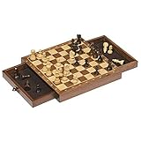 goki 56919 Magnetisches Schachspiel mit Schubladen