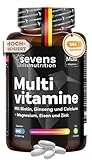 Multivitamin Premium - 365 Multivitamin Tabletten Hochdosiert - Mit Magnesium, Zink,...