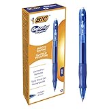 BIC Gel-ocity Original Tintenroller, Gelstifte in Blau, Strichstärke Medium,...
