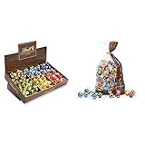 Lindt LINDOR Kugeln im Thekenaufsteller | 1,718 KG | ca. 138 zartschmelzende Kugeln in 6...