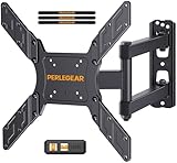 Perlegear TV Wandhalterung, Schwenkbare Neigbare TV Halterung für 26-60 Zoll Flach&Curved...