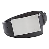 INVIDA Herren Tresor Gürtel SAFE mit RFID Kartenfachschließe SCHWARZ 100cm...