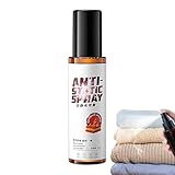 Antistatisches Spray, Antistatisches Spray für Kleidung, Stofferfrischer, Reisegröße,...