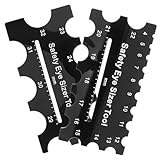 SHINEOFI 2 Stück Puppenaugen Messlineal Bastelmesslineal Präzisionsmesswerkzeug...