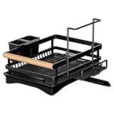 Abtropfgestell, Küchenspüle, Theke, Utensilien-Trockengestell, platzsparendes...